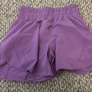 NWOT Lululemon Purple Shorts